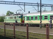 This is the train that took me from Torun to Kutno